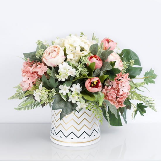 Flower box ze sztucznych kwiatów ACH WIOSNA! 