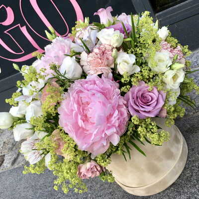 peonia flower box
