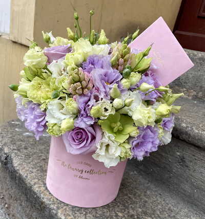 flower box na wiosne