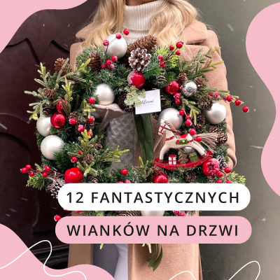 12 fantastycznych wianków na drzwi